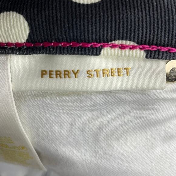 Kate Spade New York Polka Dot  Perry Street  Black Cream  Size 29‎ Jeans - Picture 10 of 11